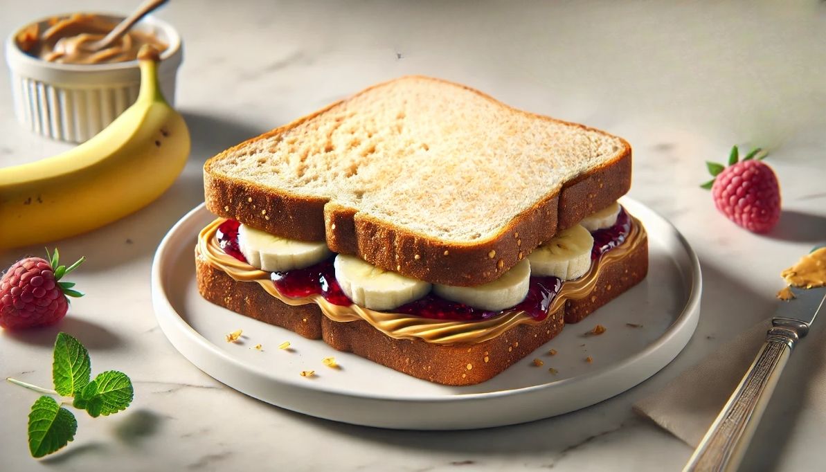 Frankie's peanut butter sandwich